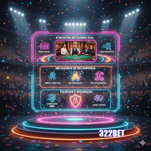 Ganhe jogando na 322BET — diversão e prêmios reais!
