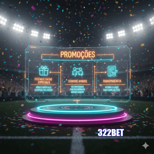 Ganhe mais com bônus incríveis na 322BET!